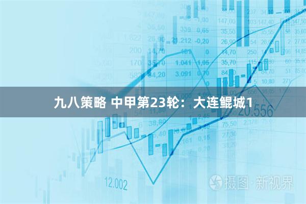 九八策略 中甲第23轮：大连鲲城1