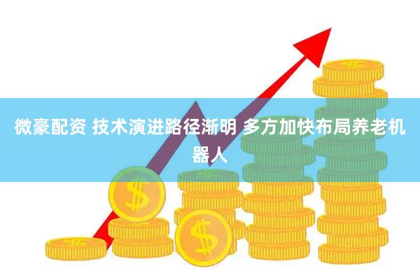 微豪配资 技术演进路径渐明 多方加快布局养老机器人