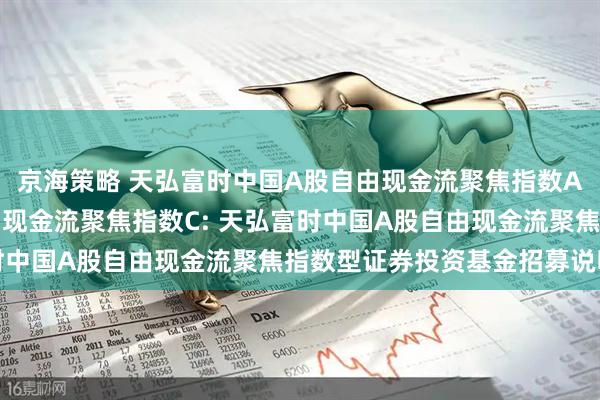 京海策略 天弘富时中国A股自由现金流聚焦指数A,天弘富时中国A股自由现金流聚焦指数C: 天弘富时中国A股自由现金流聚焦指数型证券投资基金招募说明书