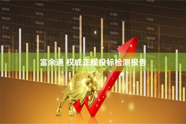 富余通 权威正规投标检测报告