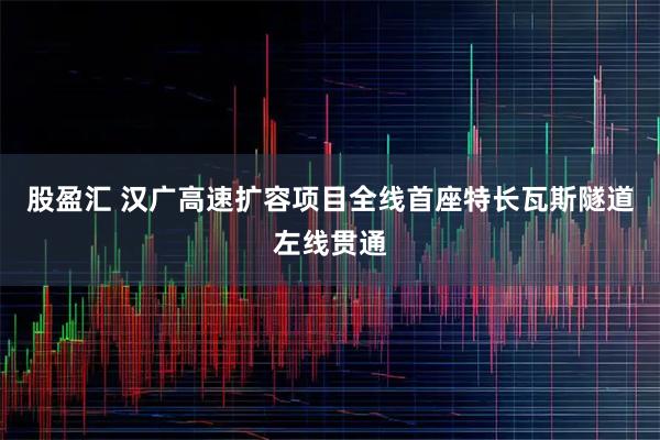 股盈汇 汉广高速扩容项目全线首座特长瓦斯隧道左线贯通