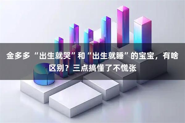 金多多 “出生就哭”和“出生就睡”的宝宝，有啥区别？三点搞懂了不慌张