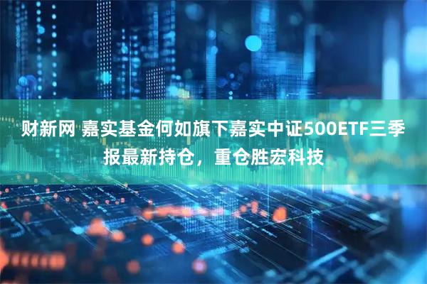 财新网 嘉实基金何如旗下嘉实中证500ETF三季报最新持仓，重仓胜宏科技